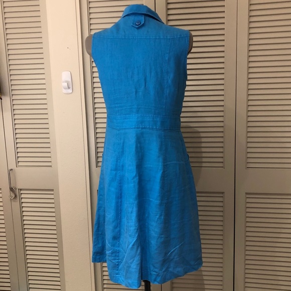 ANNI KUAN Turquoise Dress - Picture 3 of 6